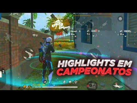 HIGHLIGHTS EM CAMPEONATOS🔥🤨 - Meizu M6 Note Freefire