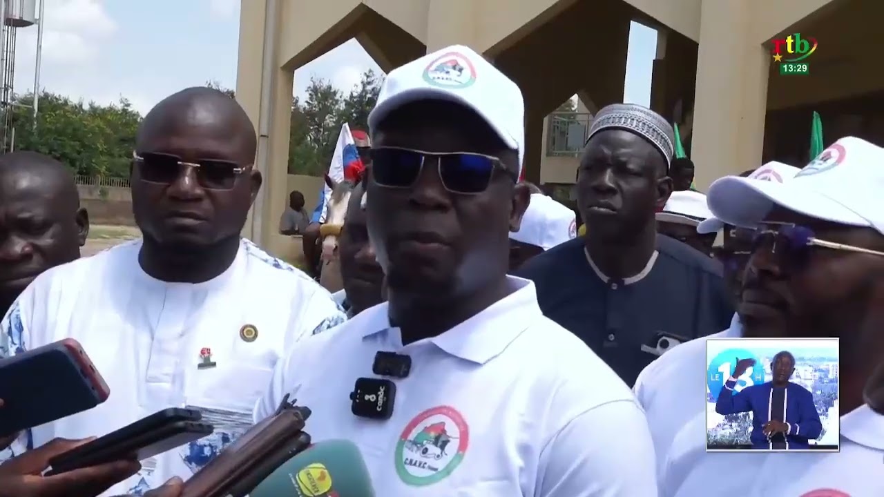Installation du nouveau bureau de la CNAVC du Houet, fort de 21 membres et présidé par Ousmane Kindo