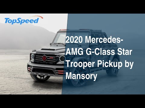 2020 Mercedes-AMG G-Class Star Trooper Pickup by Mansory