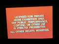 Opening To Dumbo 1991 VHS