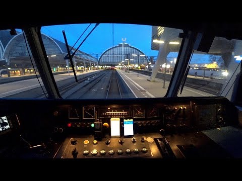 Train Driver's POV Uitgeest - Amsterdam - Utrecht SGM 2018