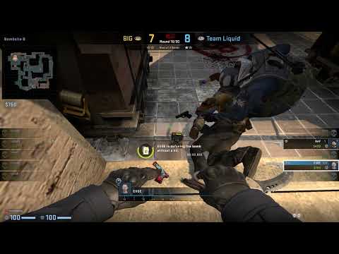 CS:GO POV Demo Liquid EliGE (25/19) vs BIG (de_mirage) @ ESL Pro League Season 15