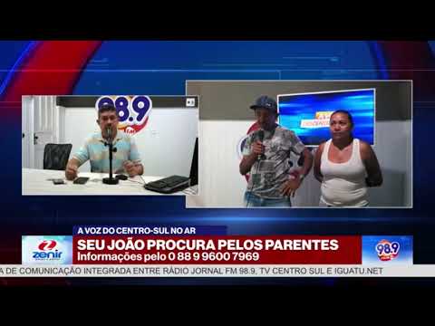 Homem em Iguatu procura pela família de Exu, Pernambuco, há 64 anos que não tem contato