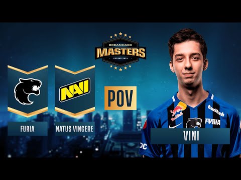 CS:GO - PoV - VINI - FURIA vs. Natus Vincere - DreamHack Masters Spring 2021 - Quarter-final
