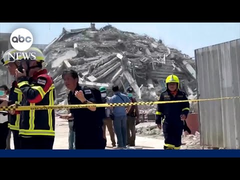 Earthquake eyewitness: Scene in Bangkok was 'pretty insane'