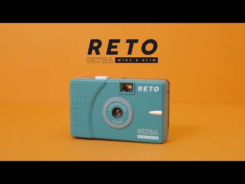 Reto 35mm Ultra Wide and Slim Film Camera with 22mm Lens (Charcoal)