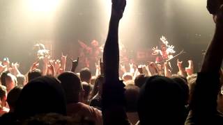 GWAR - short history of the end of the world - rock n roll never felt so good - first avenue 2012
