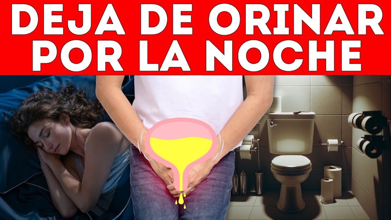 NO Más Noches SIN DORMIR: ESTA es la SOLUCIÓN para la ORINA NOCTURNA (NICTURIA)