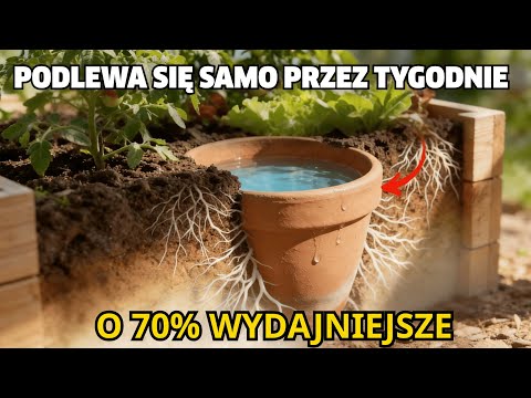 Zapomnij o podlewaniu ogrodu na tygodnie dzięki temu 4000-letniemu systemowi