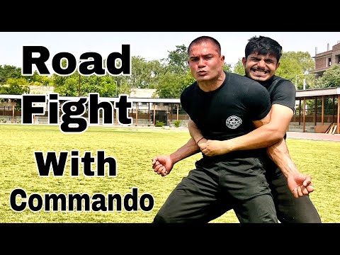 Road Fight With Commando | Self Defence | Commando Fitness Club