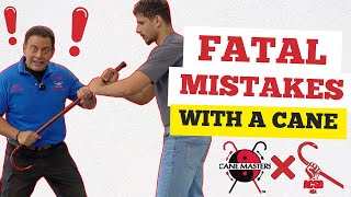 3 Walking Cane Self Defense Mistakes to AVOID! (Tutorial)