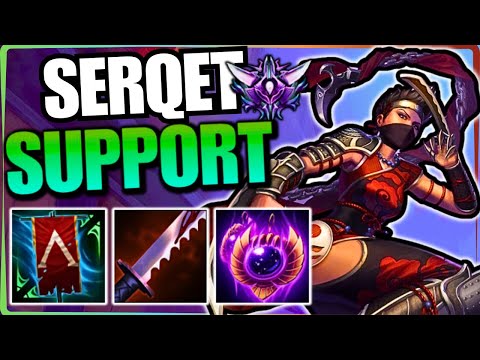 SERQET SUPPORT BACK?! SMITE - RANKED CONQUEST - SERQET SUPPORT GAMEPLAY