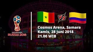 Jadwal Live Trans 7 Pertandingan Piala Dunia 2018: Senegal Vs Kolombia Pukul 21.00 WIB