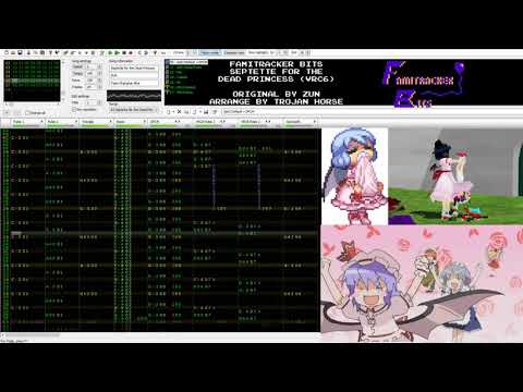 Famitracker Bits – Septette for the Dead Princess (Touhou: Embodiment of Scarlet Devil) [VRC6]