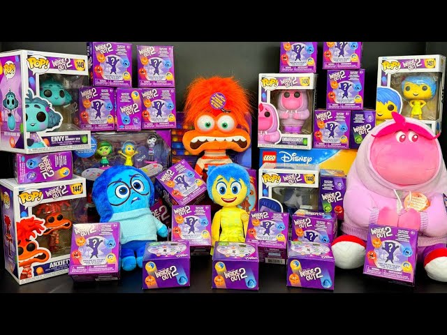 Vídeo relacionado con Just Play Peluches con Clip coleccionables Inside out 2 de Disney y Pixar, los Estilos Pueden Variar; Juguetes para niños a Partir de 3 años (Paquete de 2)
