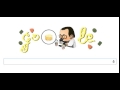 MOMOFUKU ANDOs 105th Birthday Google Doodle.