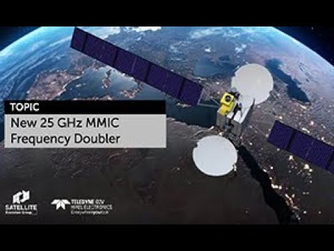 Teledyne e2v HiRel Electronics - 25 GHz MMIC Frequency Doubler