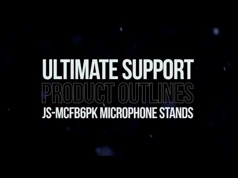 Ultimate Support JS-MCFB6PK JamStands Series 6-Pack Tripod Mic Stand Bundle imagen 5