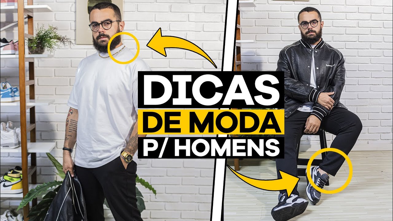 4 DICAS de MODA para HOMENS (que você deveria saber) | MODA MASCULINA 2024