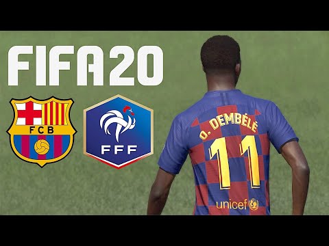 FIFA 20 ROAD TO DIVISION 1 PART 138 - BARCELONA VS FRANCE - FIFA 20 Online Seasons Gameplay