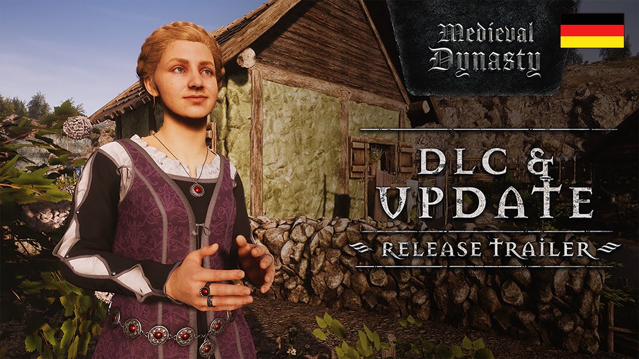 Medieval Dynasty | DLC & Update | Release-Trailer (DE)