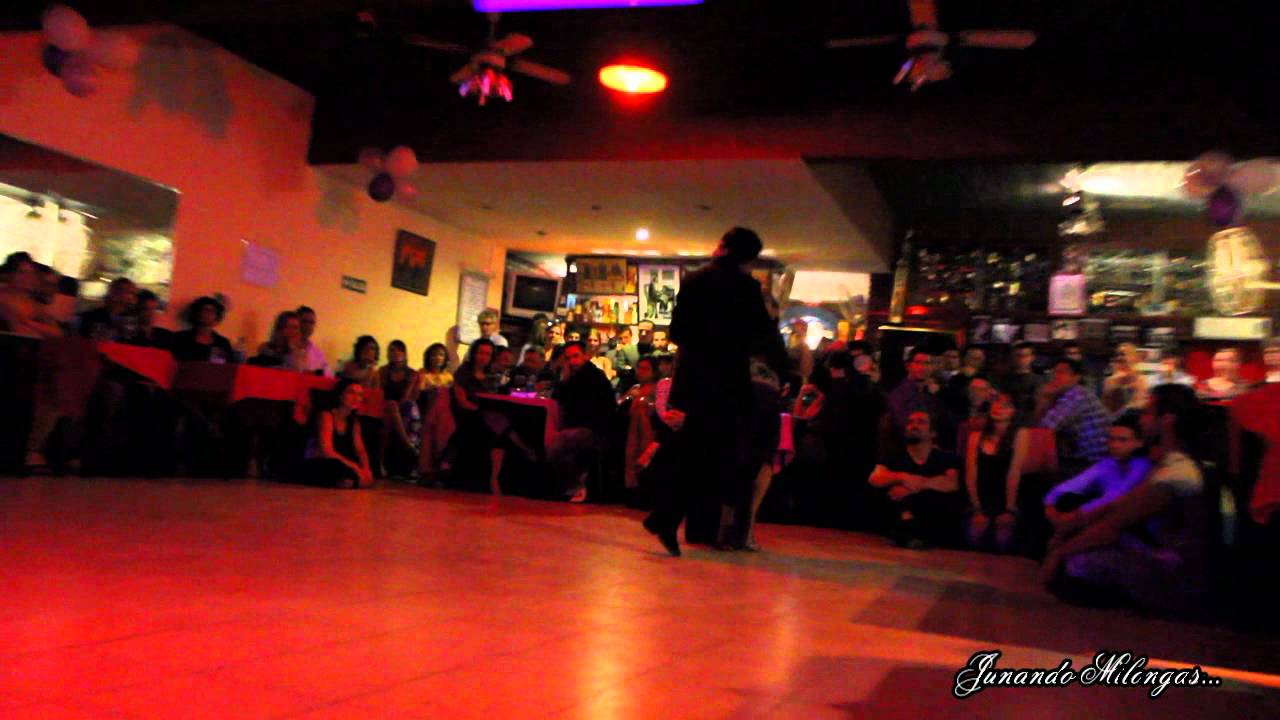 PAULA RUBIN Y CRISTIAN MIÑO en MILONGA10 "Mujercitas Tango Festival" 01/02