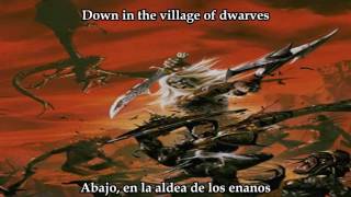 Rhapsody Of Fire The Village Of Dwarves Subtitulos en Español y Lyrics (HD)