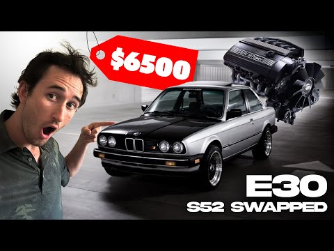Why I Bought This S52-Swapped BMW E30 for $6,500 | First Drive + Future Plans