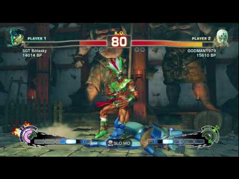 SSF4: GODMAN1979 (El Fuerte) vs. SGT Botasky (M. Bison)