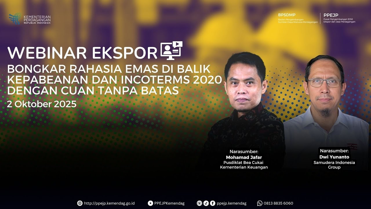Bongkar Rahasia Emas di Balik Kepabeanan dan Incoterms 2020 Dengan Cuan Tanpa Batas