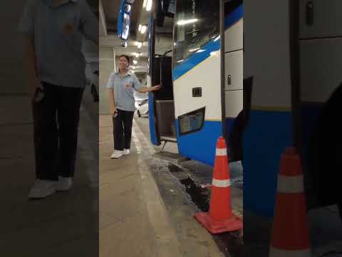 Ônibus para Pattaya do Aeroporto Suvarnabhumi #bangkok #suvarnabhumiairport #pattaya