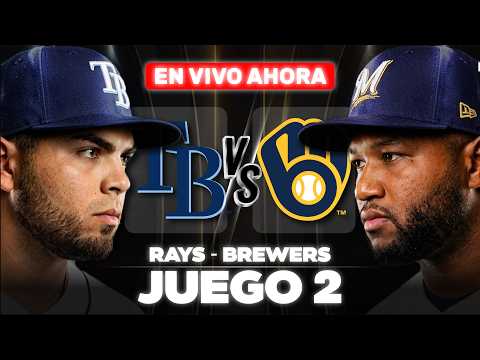 🔴 ¡MILWAUKEE TIENE 2 JUEGOS EN LA BOLSA! RAYS vs BREWERS - JUEGO 2 🏆 SERIE MUNDIAL 2026