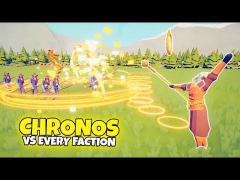 CHRONOS vs EVERY FACTION | TABS Gameplay