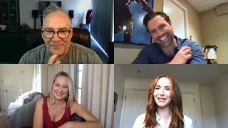 Joshua Morrow, Sharon Case & Camryn Grimes Interview - The Young and the Restless video