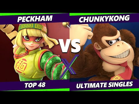 S@X 371 Online Top 48 - Peckham (Min Min) Vs. ChunkyKong (Donkey Kong) Smash Ultimate - SSBU