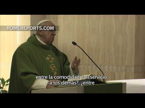 Papa en Santa Marta: La vida cristiana es una lucha diaria contra las tentaciones