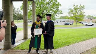 DES Reception 2022 - Jeremy Lewan Awarded Meteorology Student of the Year