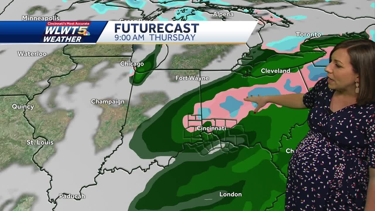 Impactful weather for the holiday