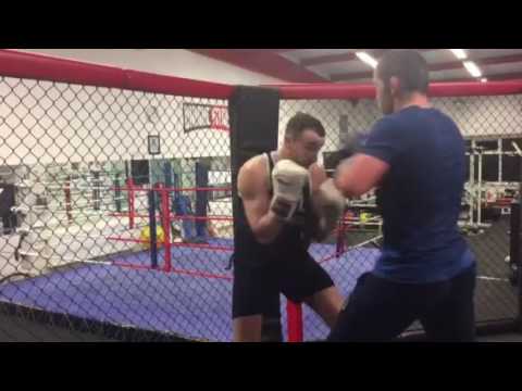 Kane K1 champion Ireland doing a bit of technical work