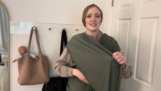 Honest Mom Review & Demo - Solly Baby Wrap