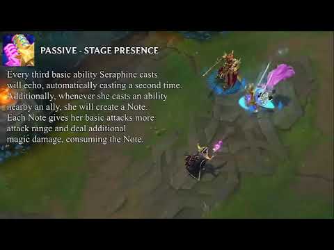 Seraphine - Abilities Reveal & Basic Form | Seraphine First Look | League of Legends