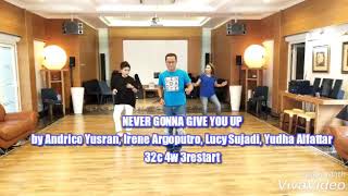 Never Gonna Give You UP Line Dance