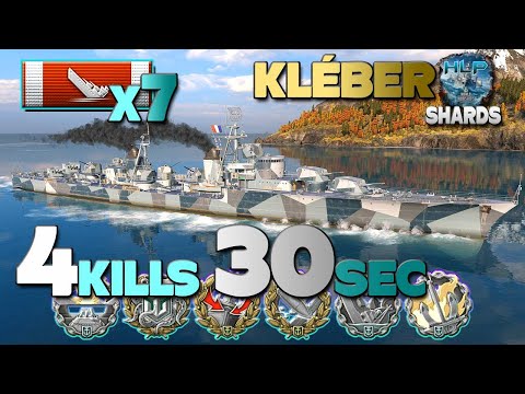 Destroyer Kléber, Masterplay - World of Warships