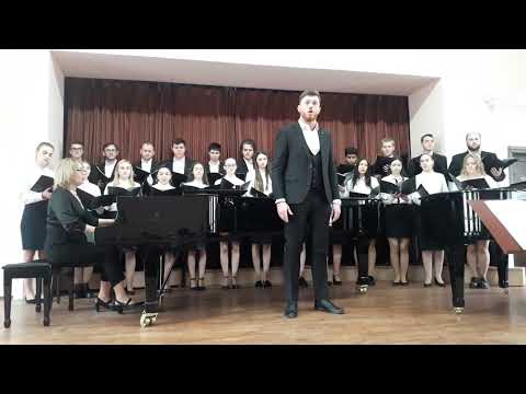Gh.Neaga - Aria lui Barbu Lautaru si corul final-opera Glira.Solist -G.Vezetiu, dirijor Ilona Stepan