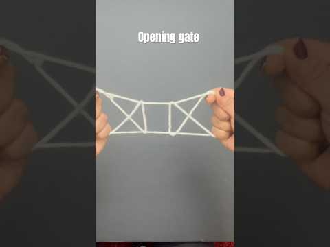 🤯 can you make an Opening gate string trick?