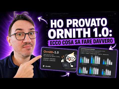 Ho Provato Ornith 1.0: Ecco Cosa Sa Fare Davvero (Video Veloce)
