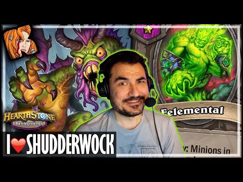I’M A SHUDDERWOCK ADDICT! - Hearthstone Battlegrounds