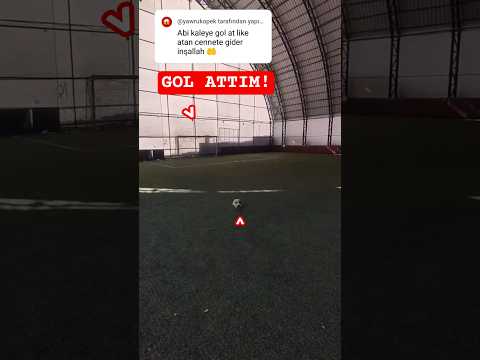 Orta sahadan kaleye gol attım!🤯 #keşfet #keşfetedüş #ytdayibenionecikarnolur