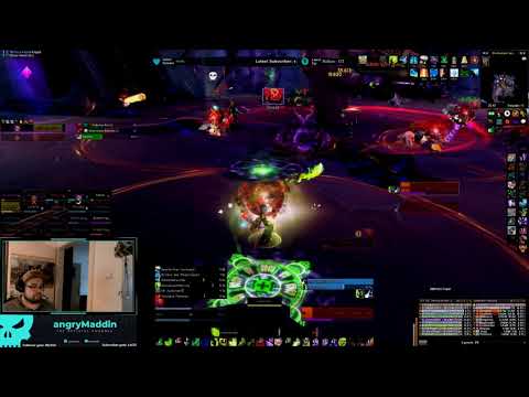 [World of Warcraft ] Ny'alotha - Il'gynoth,Corruption Reborn Mythic - Last Try and Company Firstkill