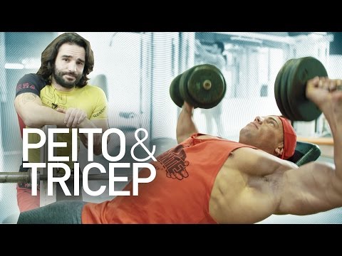 Plano Treino Hipertrofia - Dia 1 Peito e Tricep! /Bodybuilding Plan - Day 1 Chest and Triceps